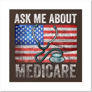 Ask Me About Medicare Posters and Art